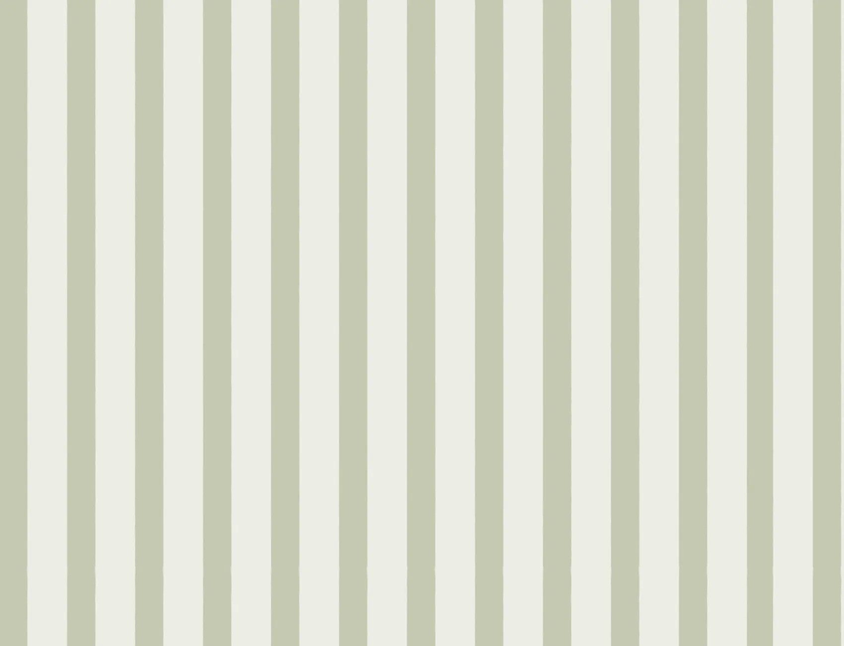 Mint Green & Cream Striped Wallpaper Mural
