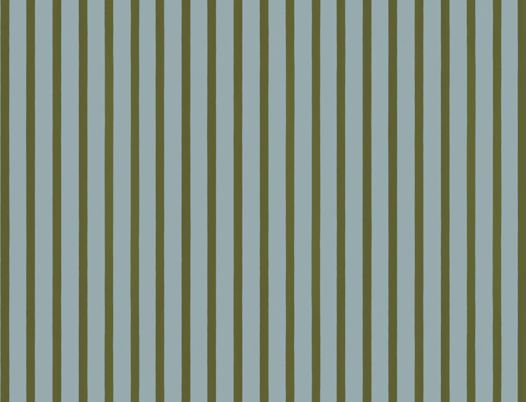 Blue And Green Striped Minimalist Pattern Wall Mural
