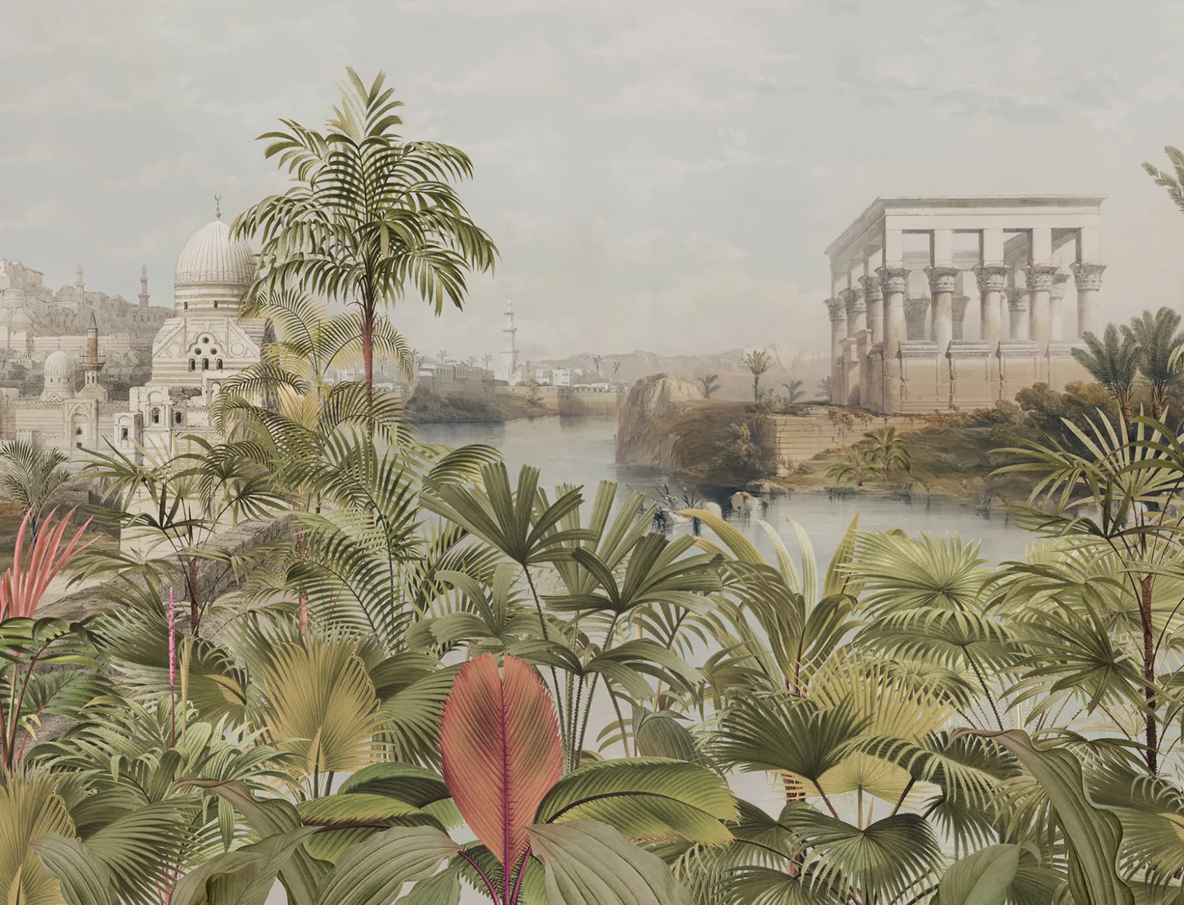 Vintage Jungle Wall Mural
