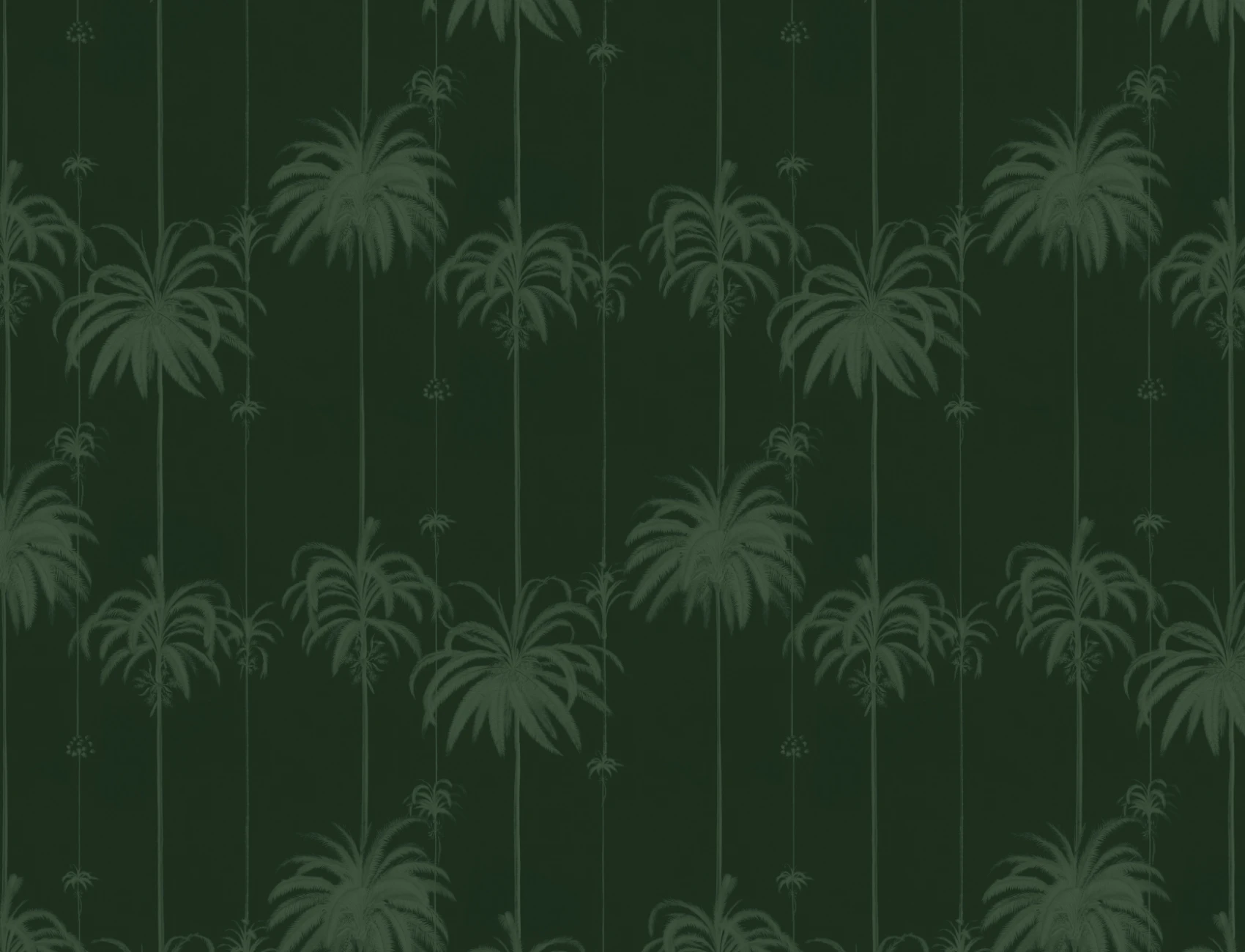 Green Striped Tropical Palms Wallpaper