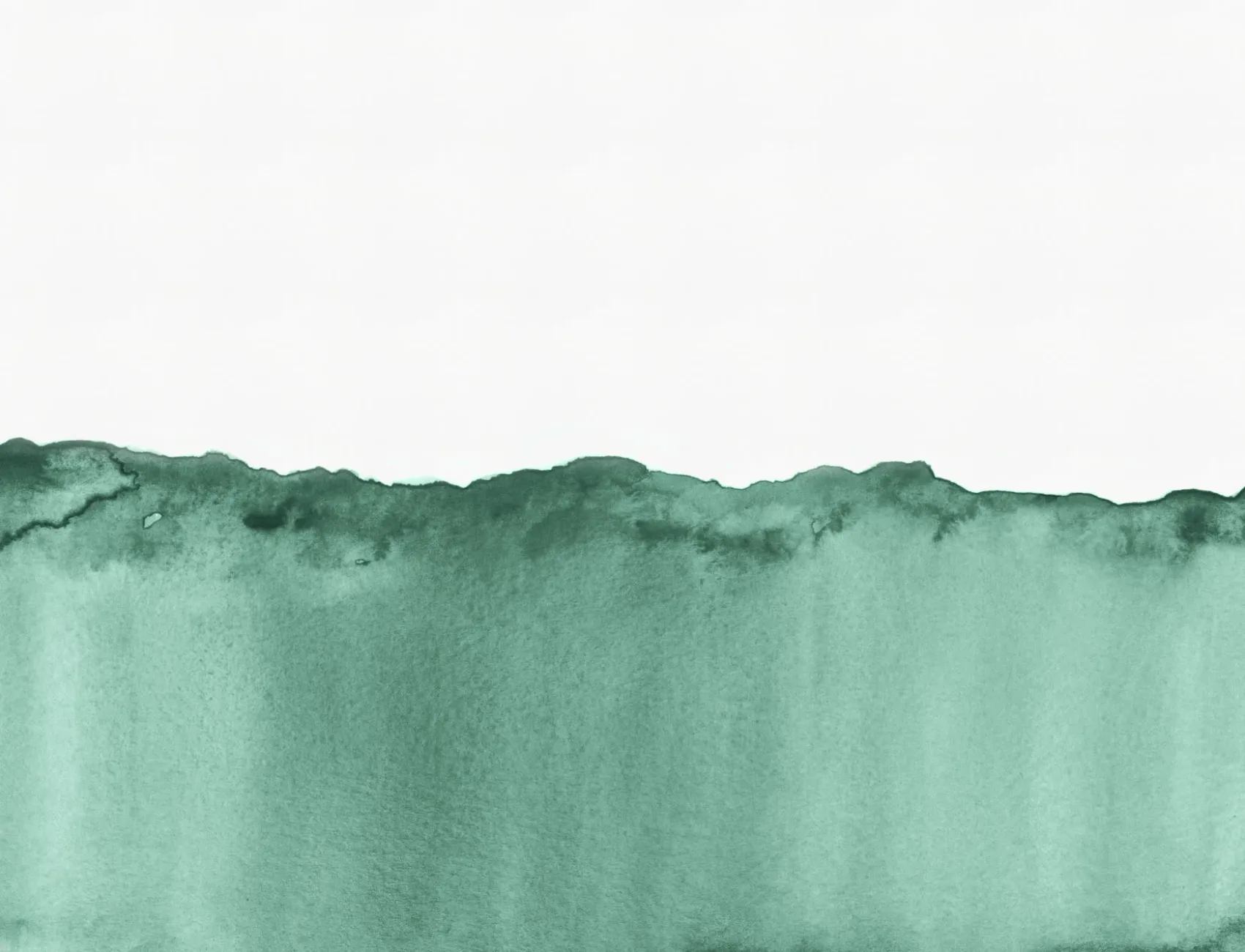 Mural de papel de parede em aguarela Green Wave