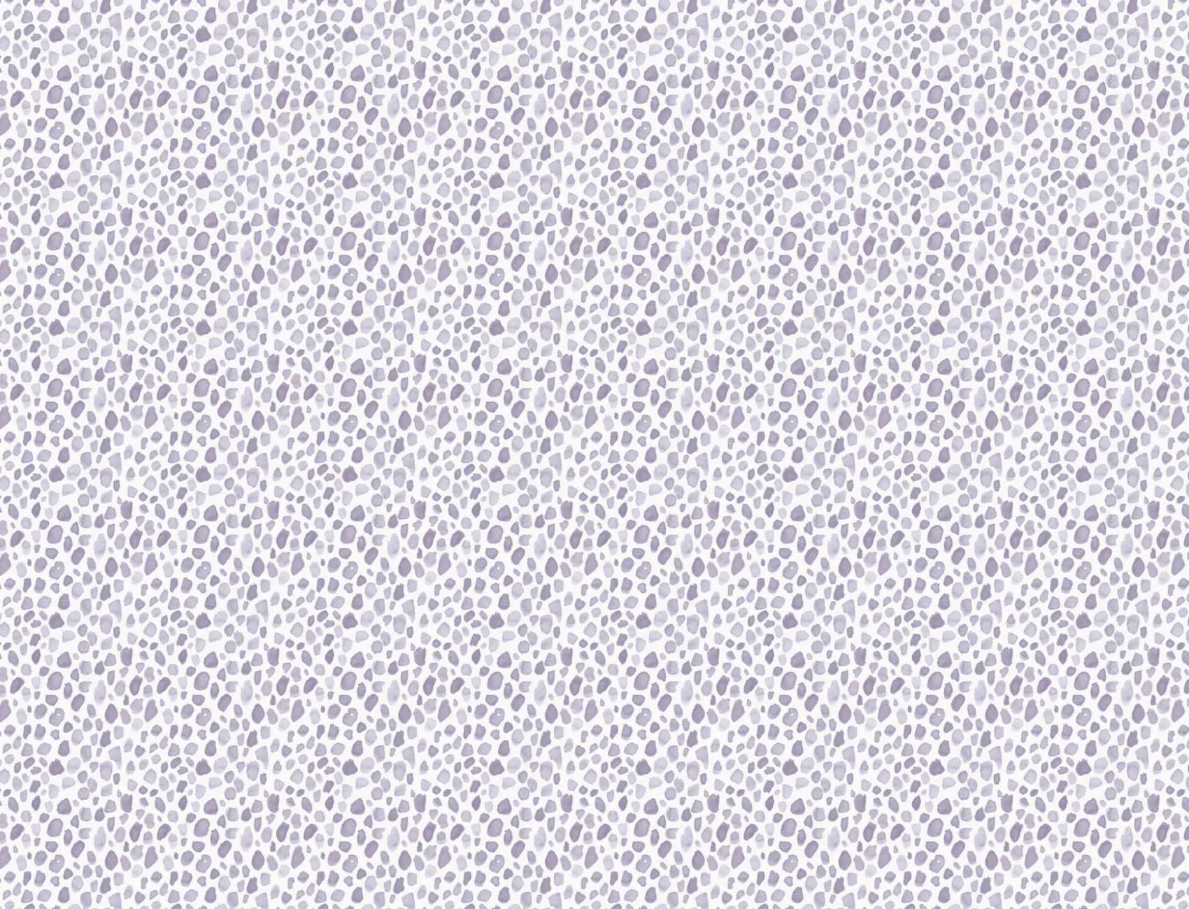 Lilac Watercolor Paint Spot Pattern Wallpaper Mural