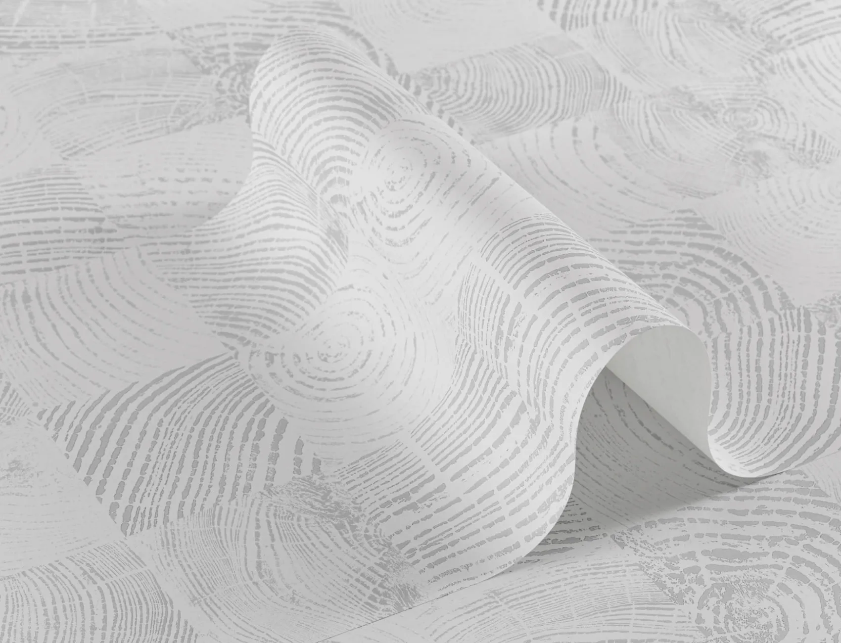 Papier Peint Bois en Carrés Gris