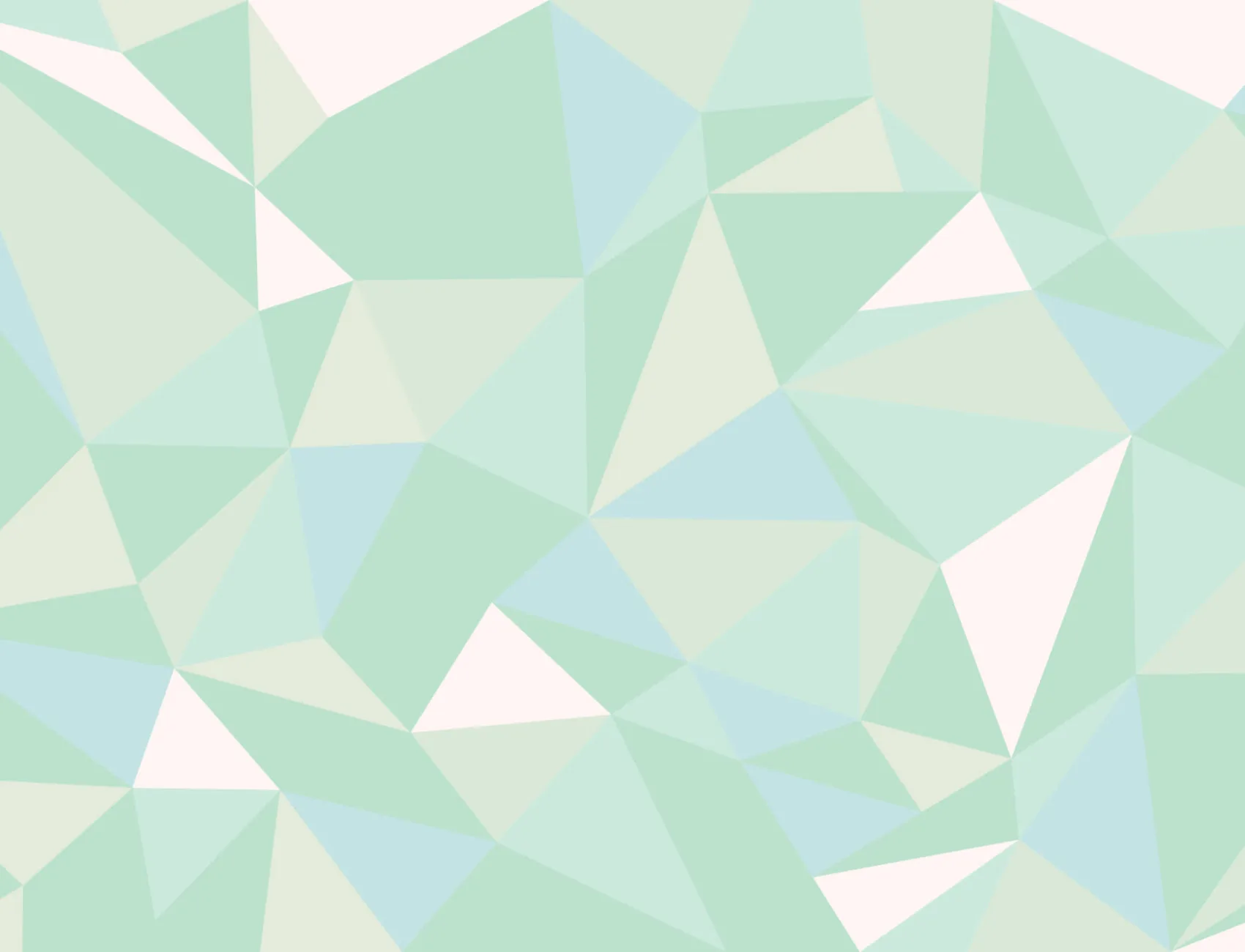Mint Green Geometric Wallpaper Mural