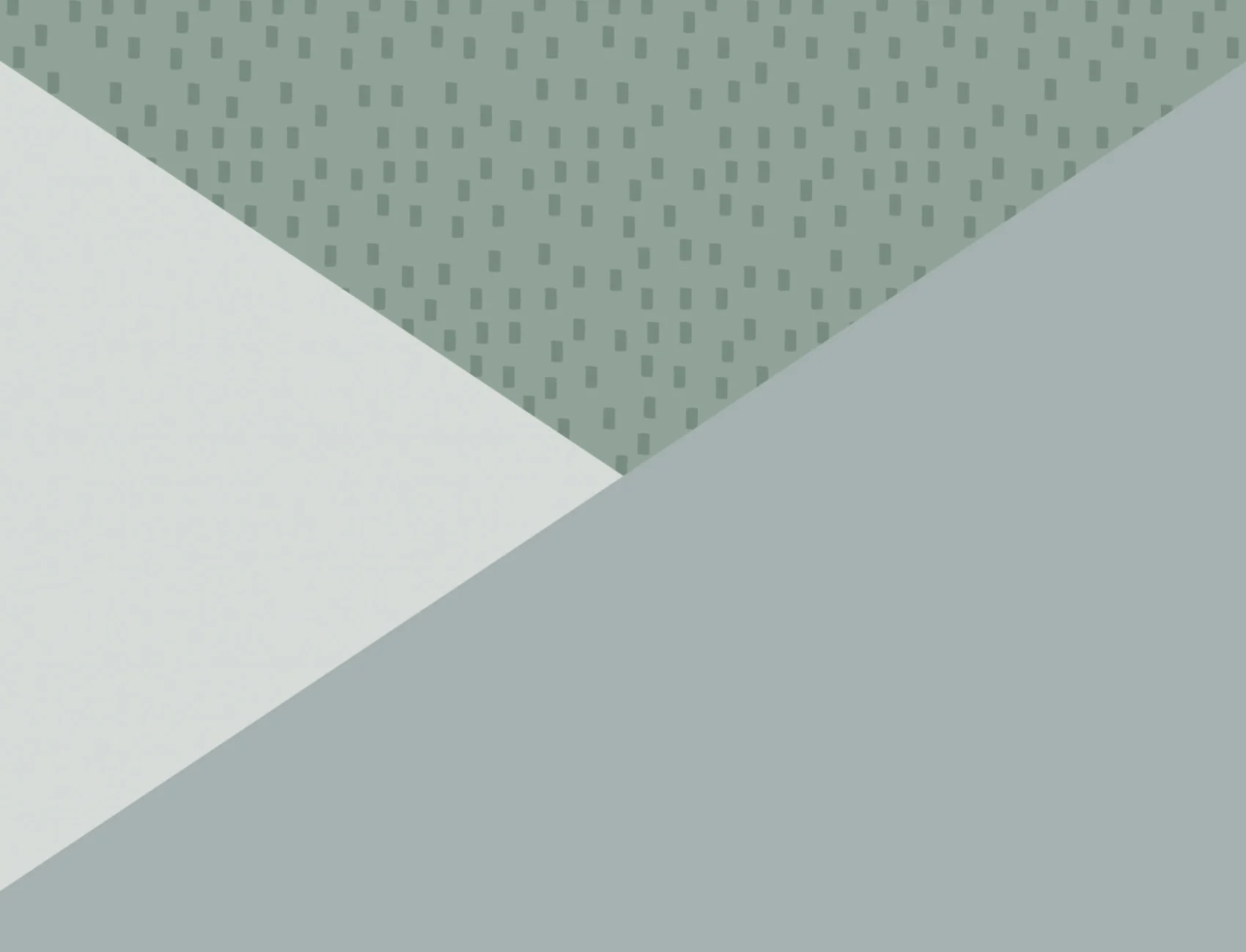 Pastel Green Geometric Triangle Prism Wallpaper Mural