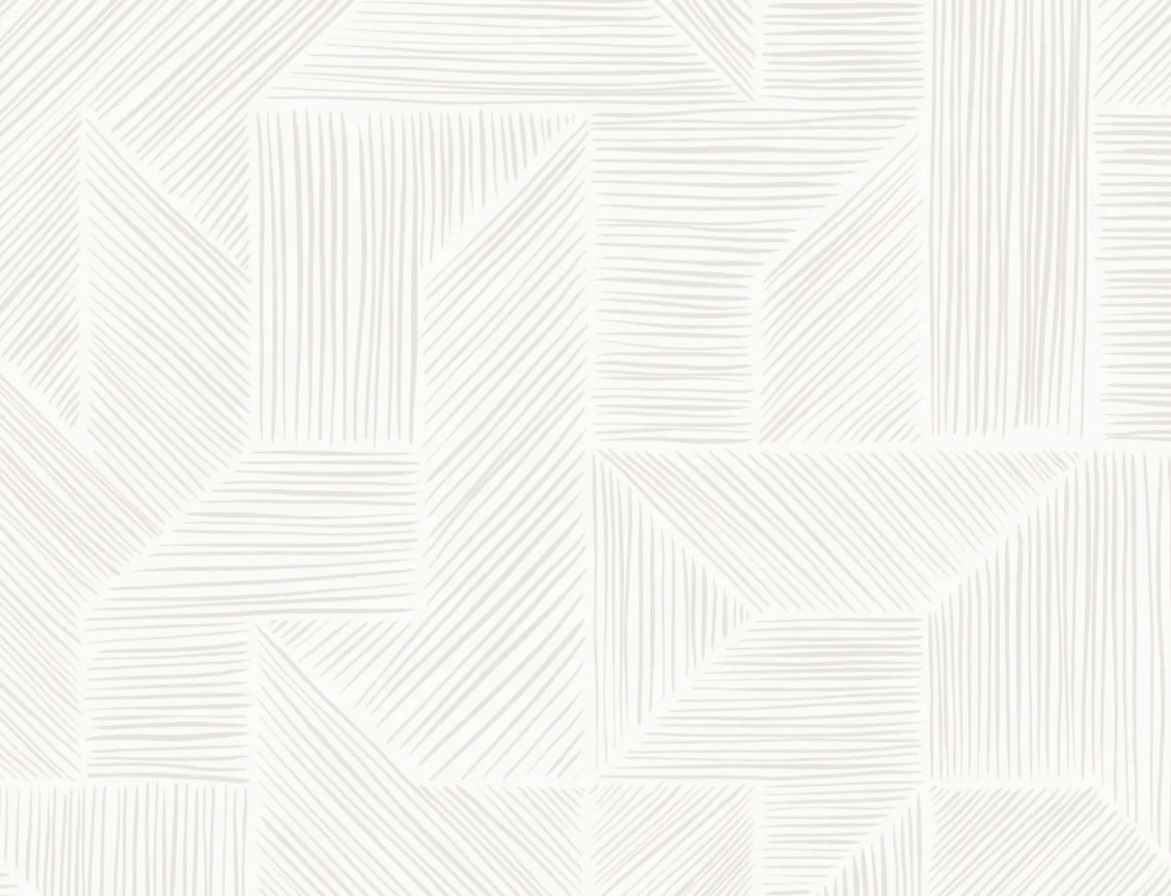 Taupe Geometric Lines Wallpaper Mural