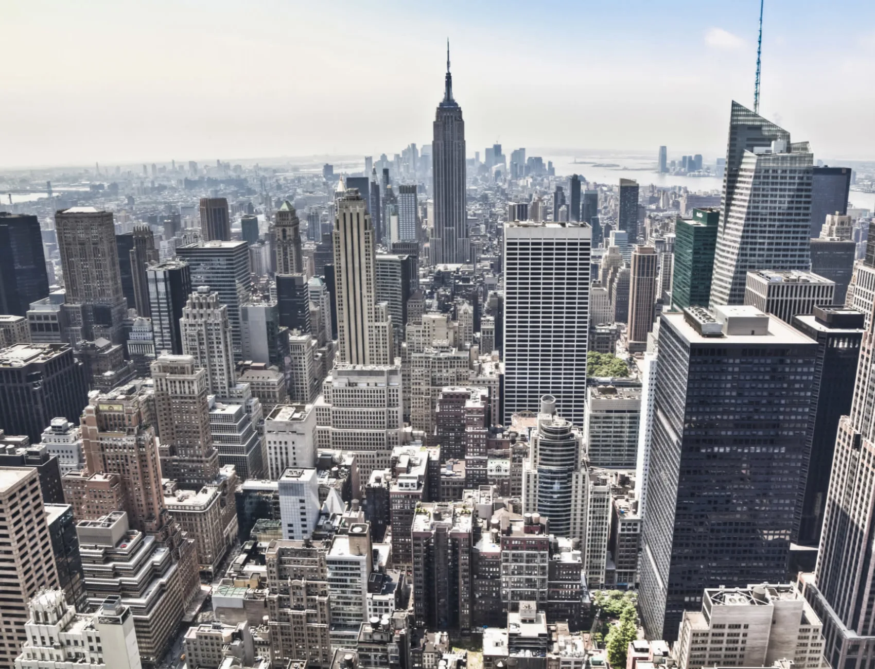 Aerial New York Fototapet