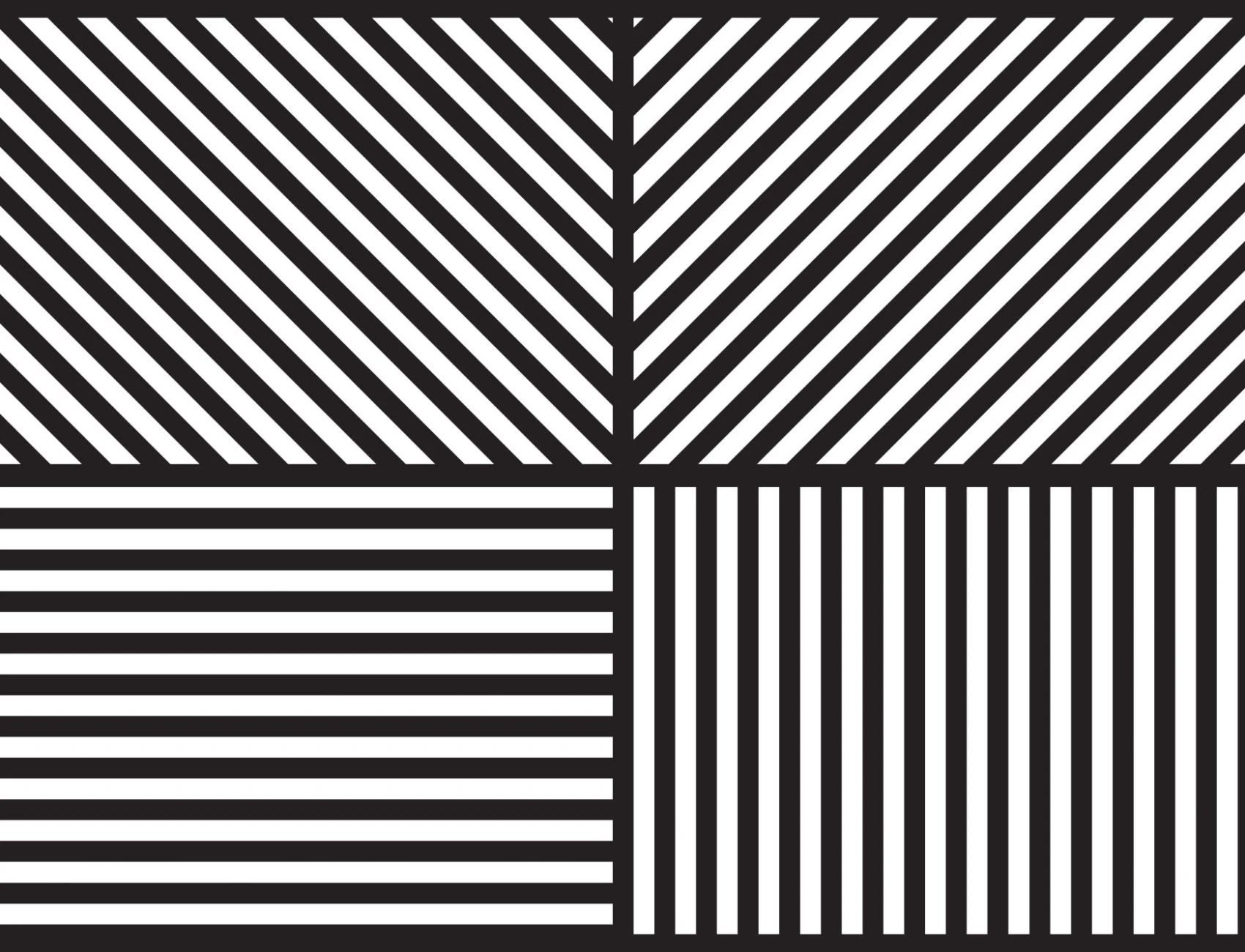 Diom Square Striped Wallpaper Mural