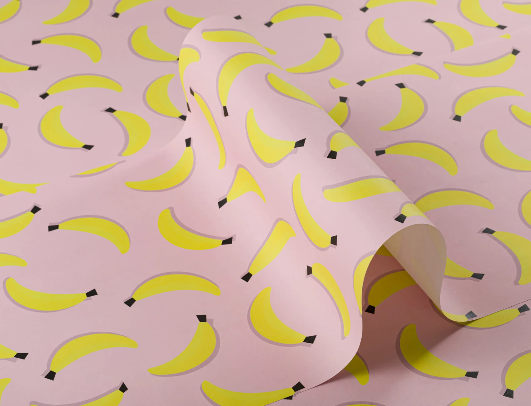 Mustertapete Tropische Bananen