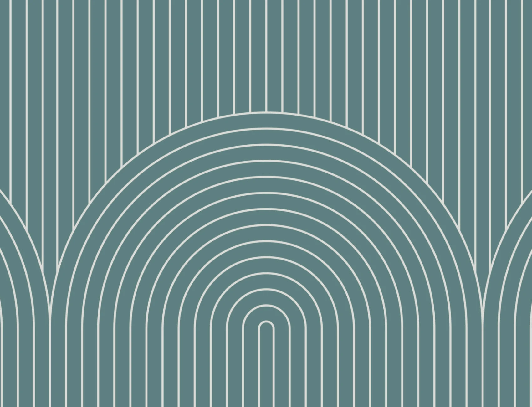 Verde Geometric subțire dungi Loop Repeat model tapet