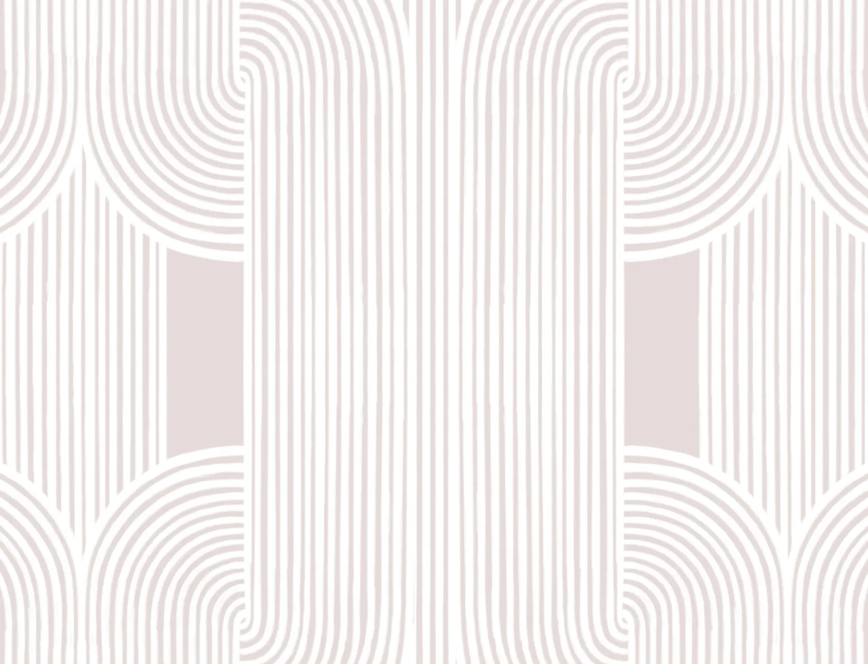 Neutral Calming Lines and Curves Repeat Pattern Wallpaper