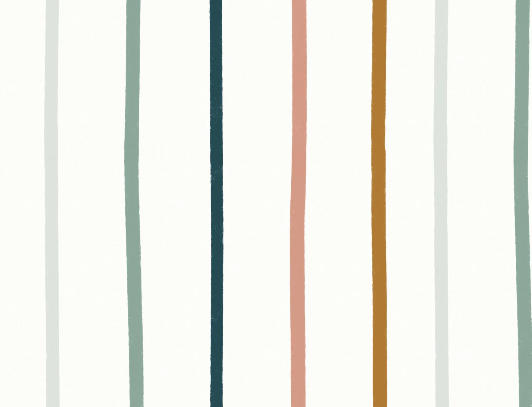 Earthy Vertical Rainbow Wallpaper
