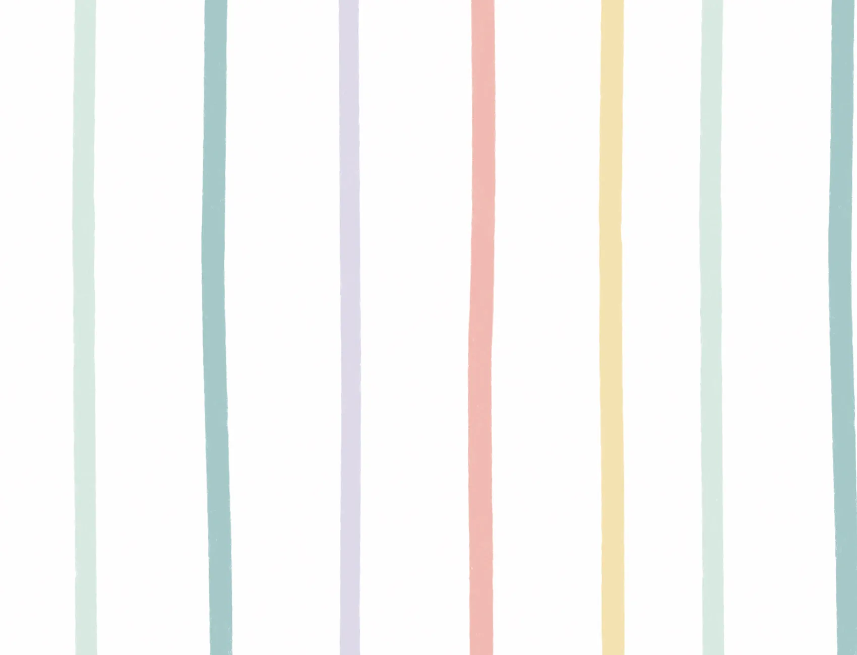 Pastel Rainbow Stripe Wallpaper
