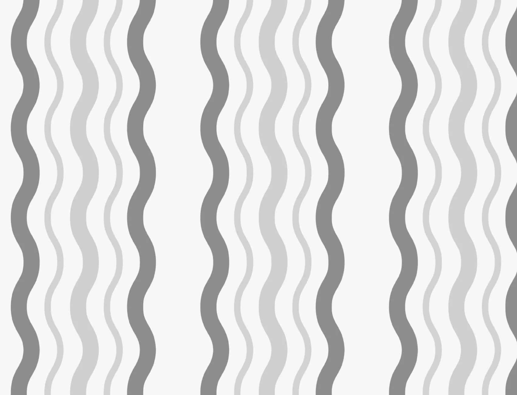 Grey Ric Rac Striped Repeat Pattern Tapet