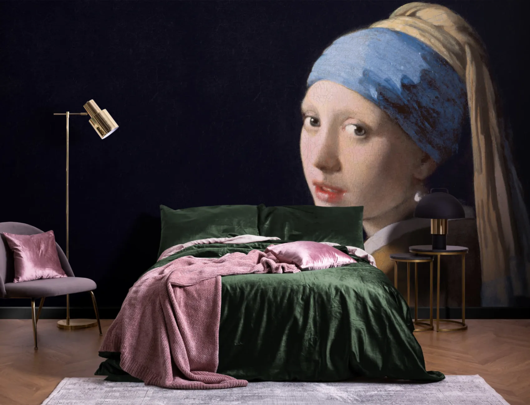 Fototapete Das Mädchen mit dem Perlenohrring von Vermeer