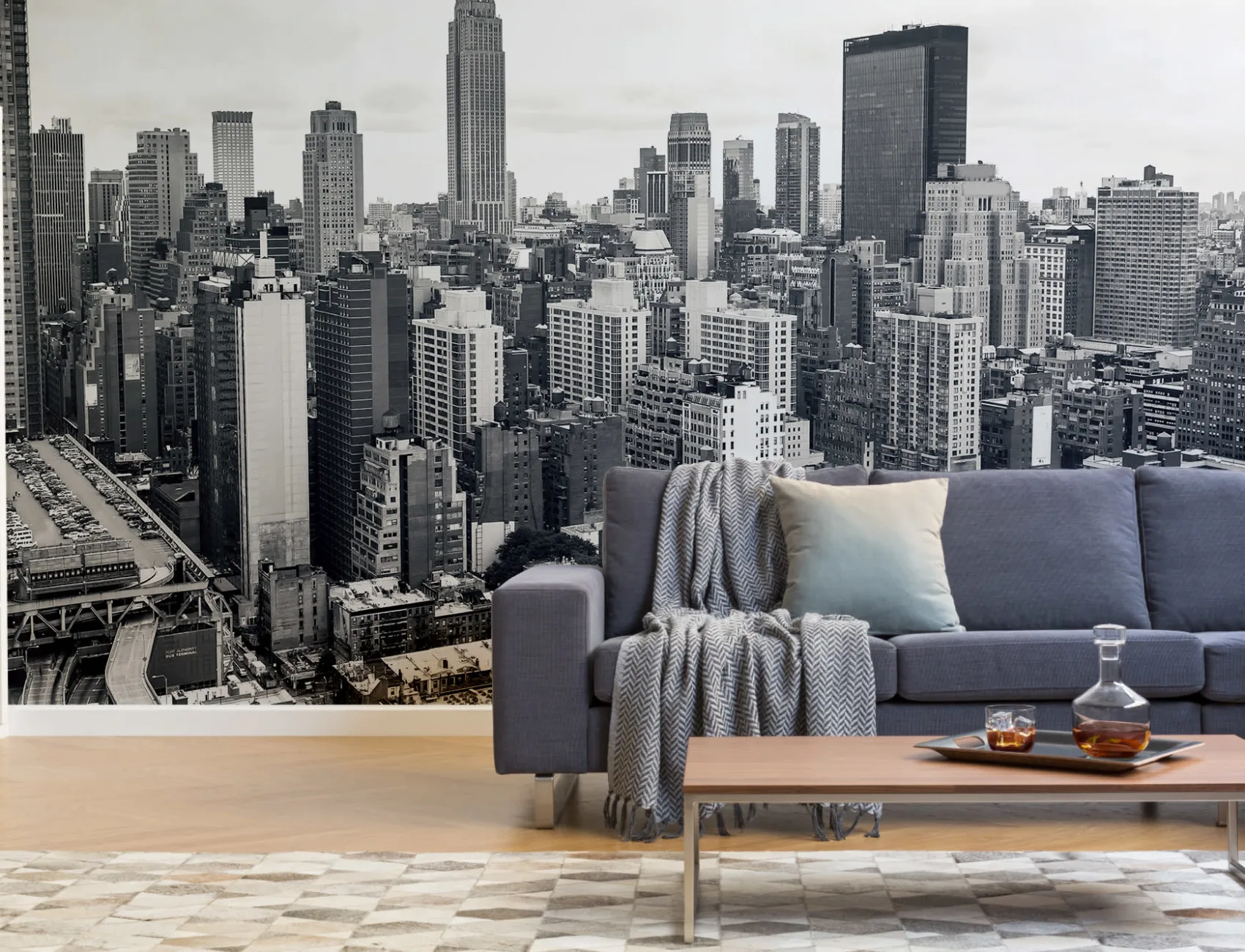 Manhattan Heights Behang Muurschildering
