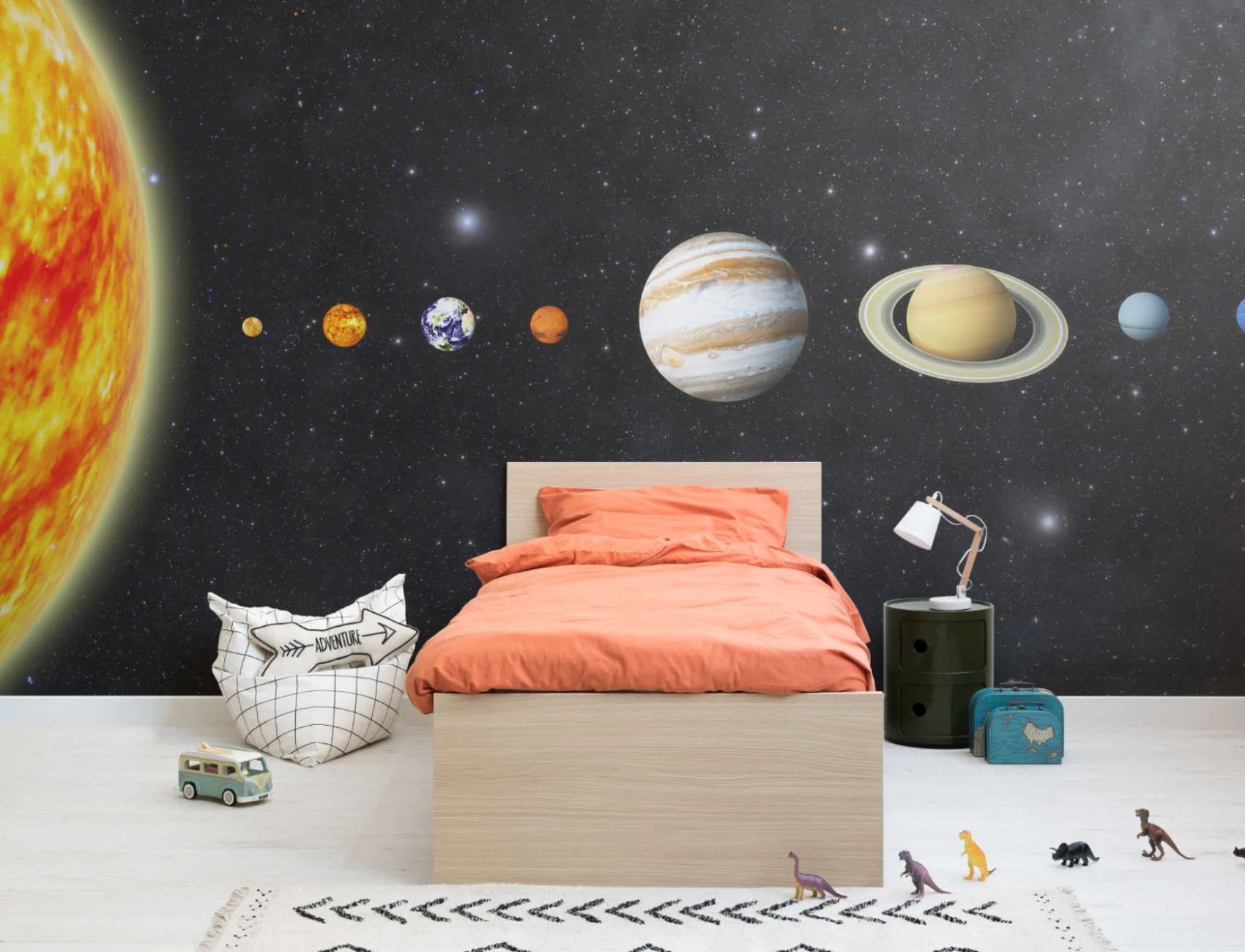 Papier Peint Panoramique Les Planètes