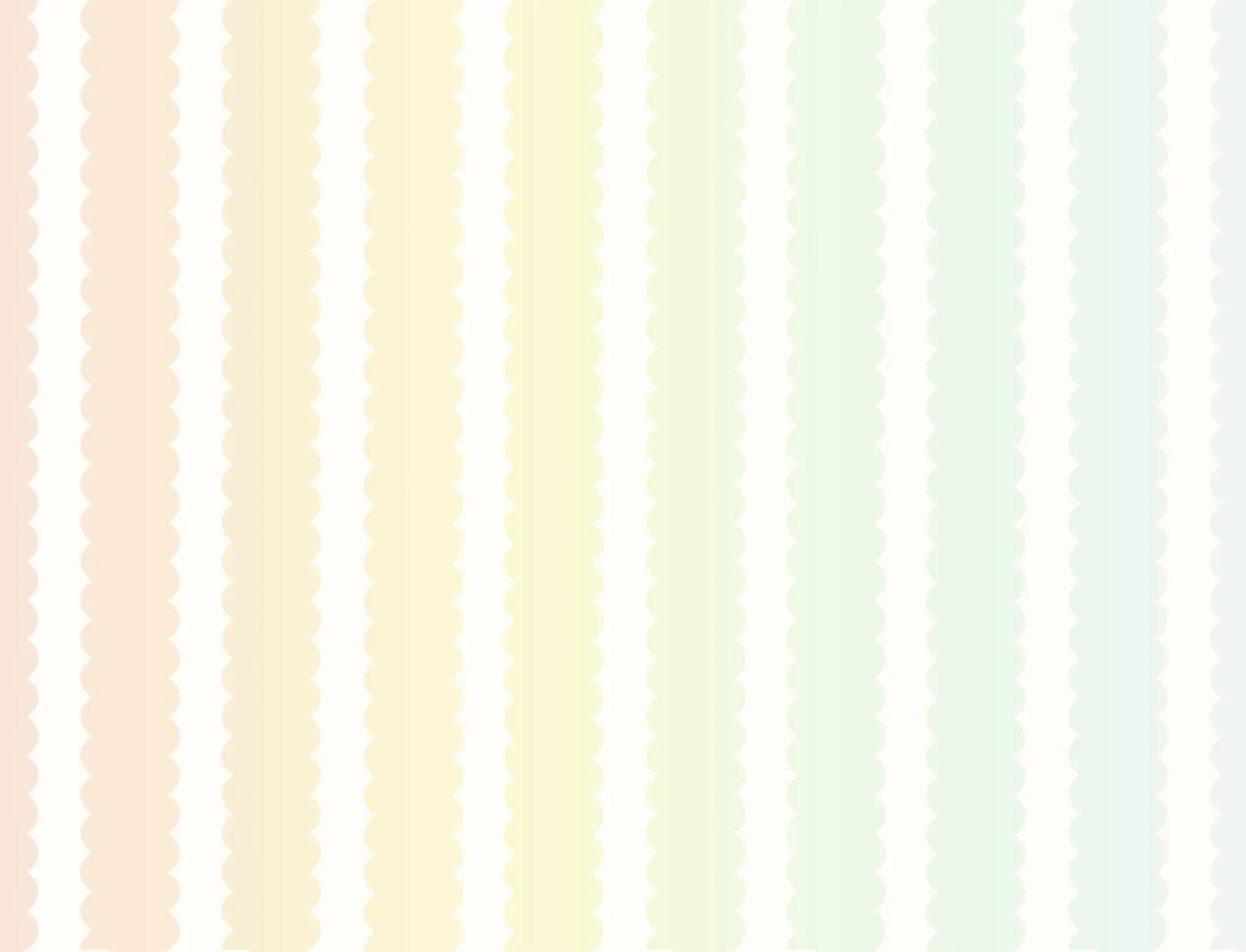 Pastel Ombre Regenboog Geschulpte Strepen Muurschildering