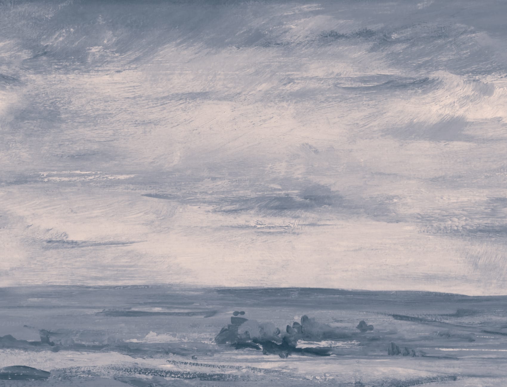 Lila John Constable Landschaftsgemälde Fototapete