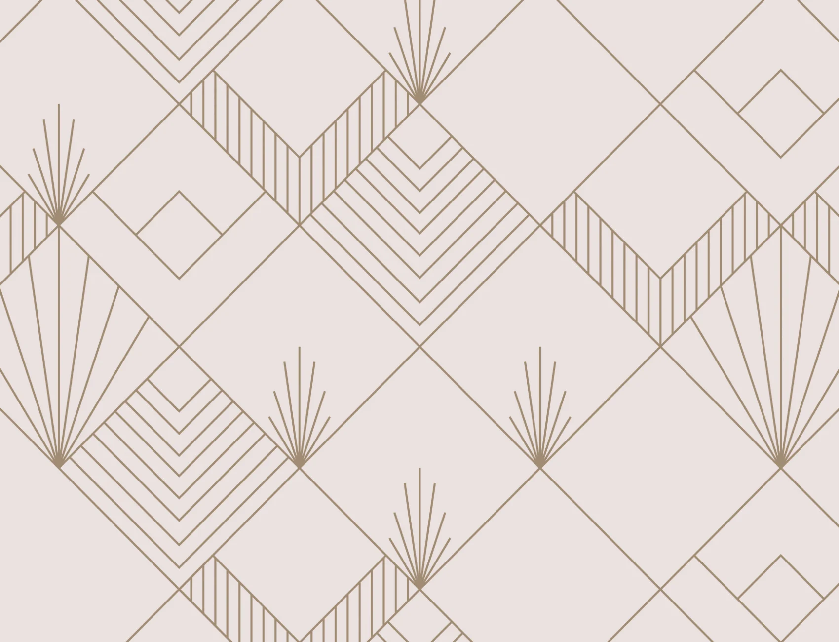 Zelda Art Deco Wallpaper Mural