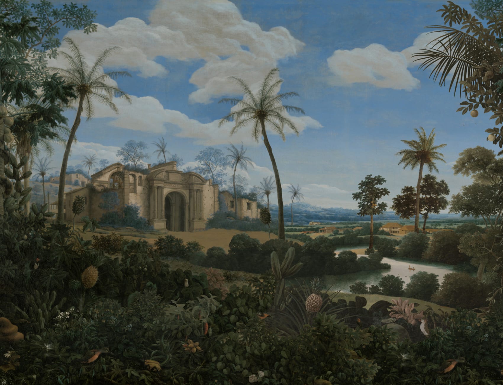 Frans Post Landschaftsmalerei Fototapete