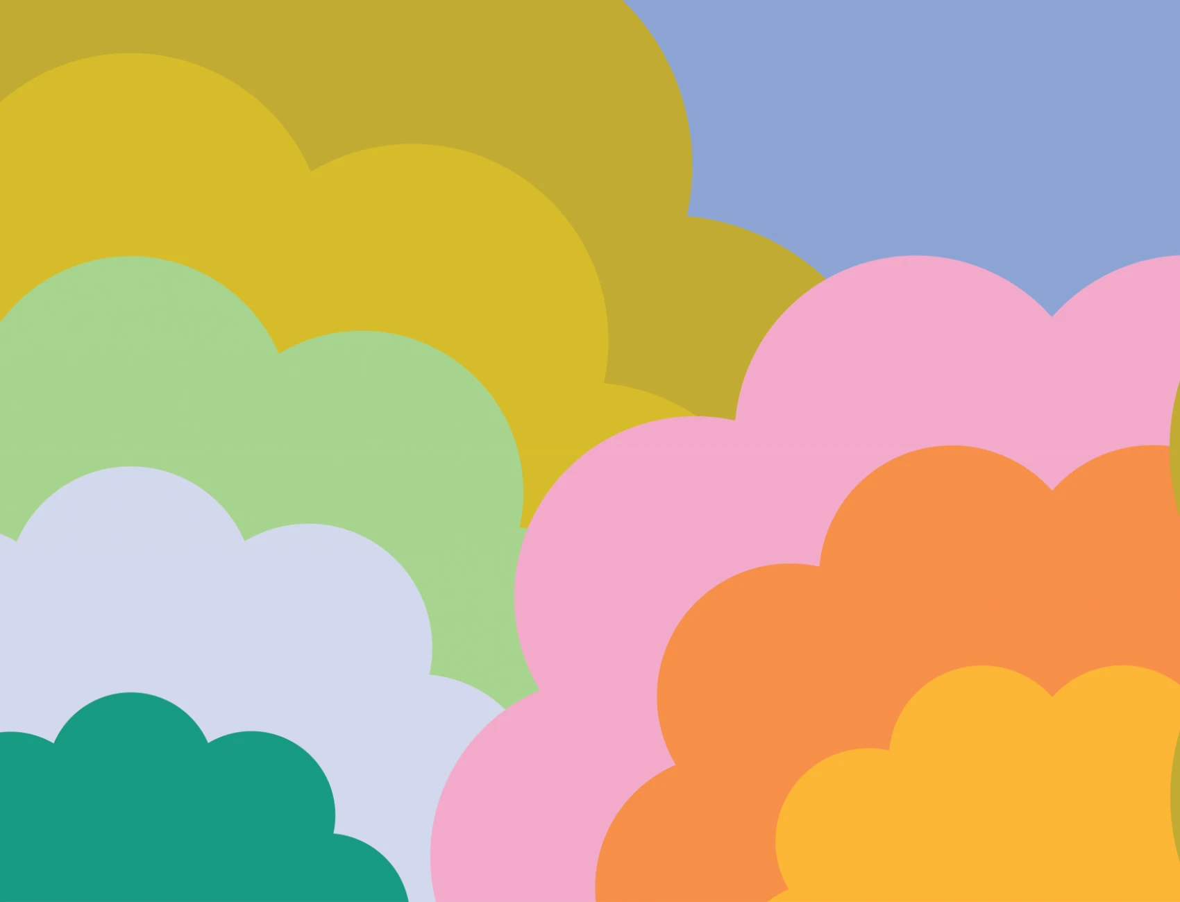 Elizabeth Olwen Happy Skies Bold Murale