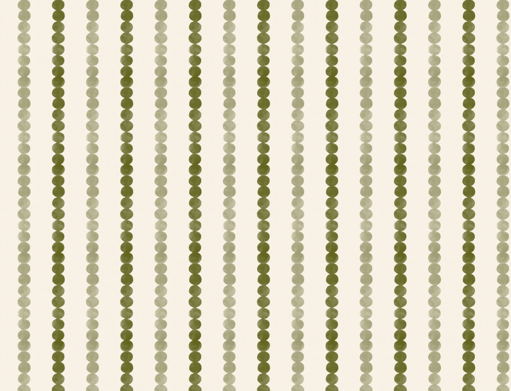 Mural de Papel de Parede com Padrão Retro Riscado Verde