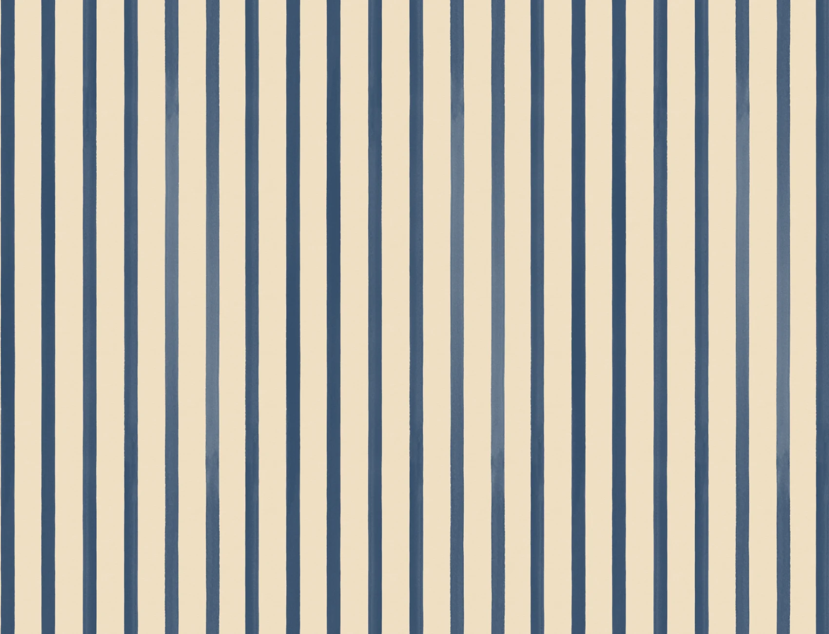 Elegant Blue Striped Pattern Wall Mural