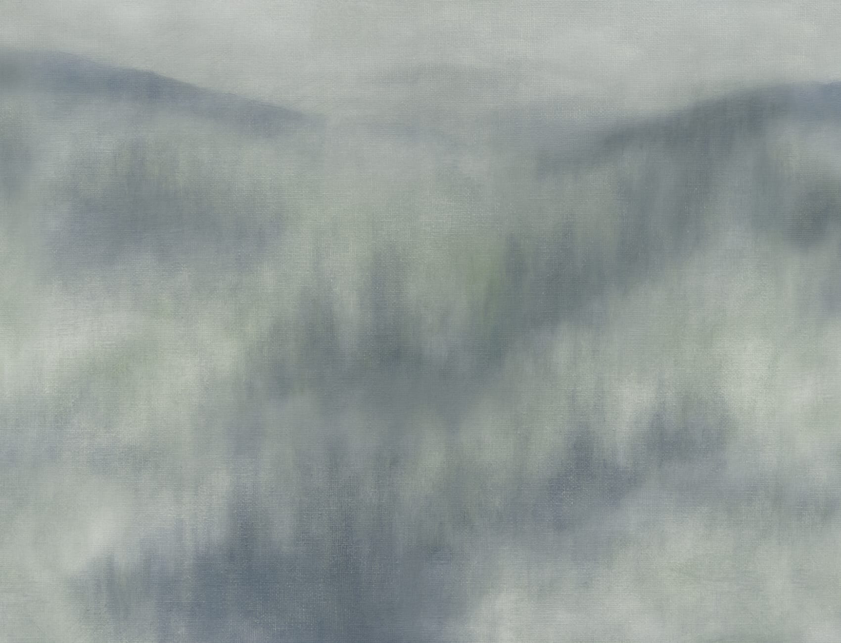 Verde Misty Forest Fusion Natura murale