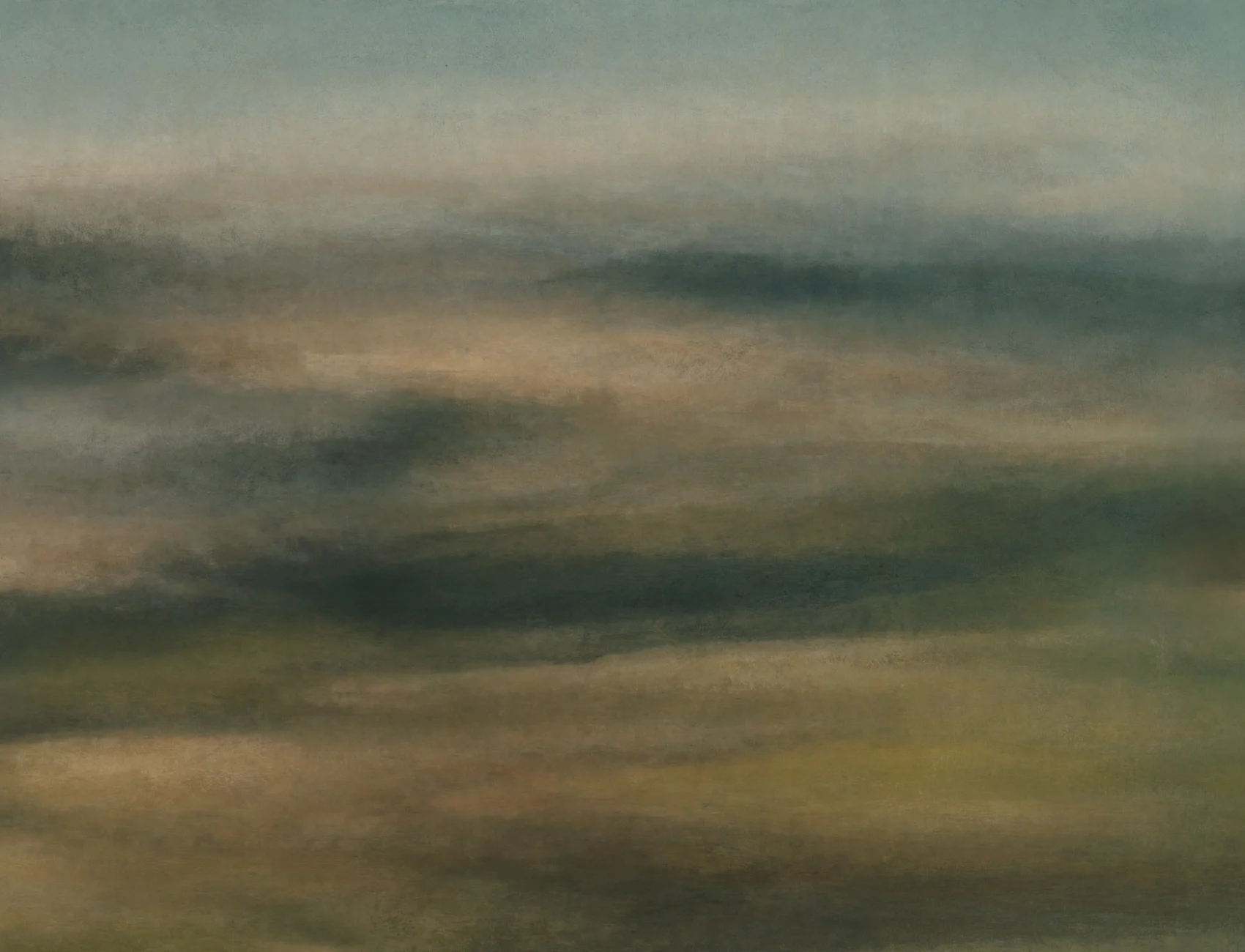 Mörkt abstrakt landskap atmosfär Mural-tapeter väggmålning
