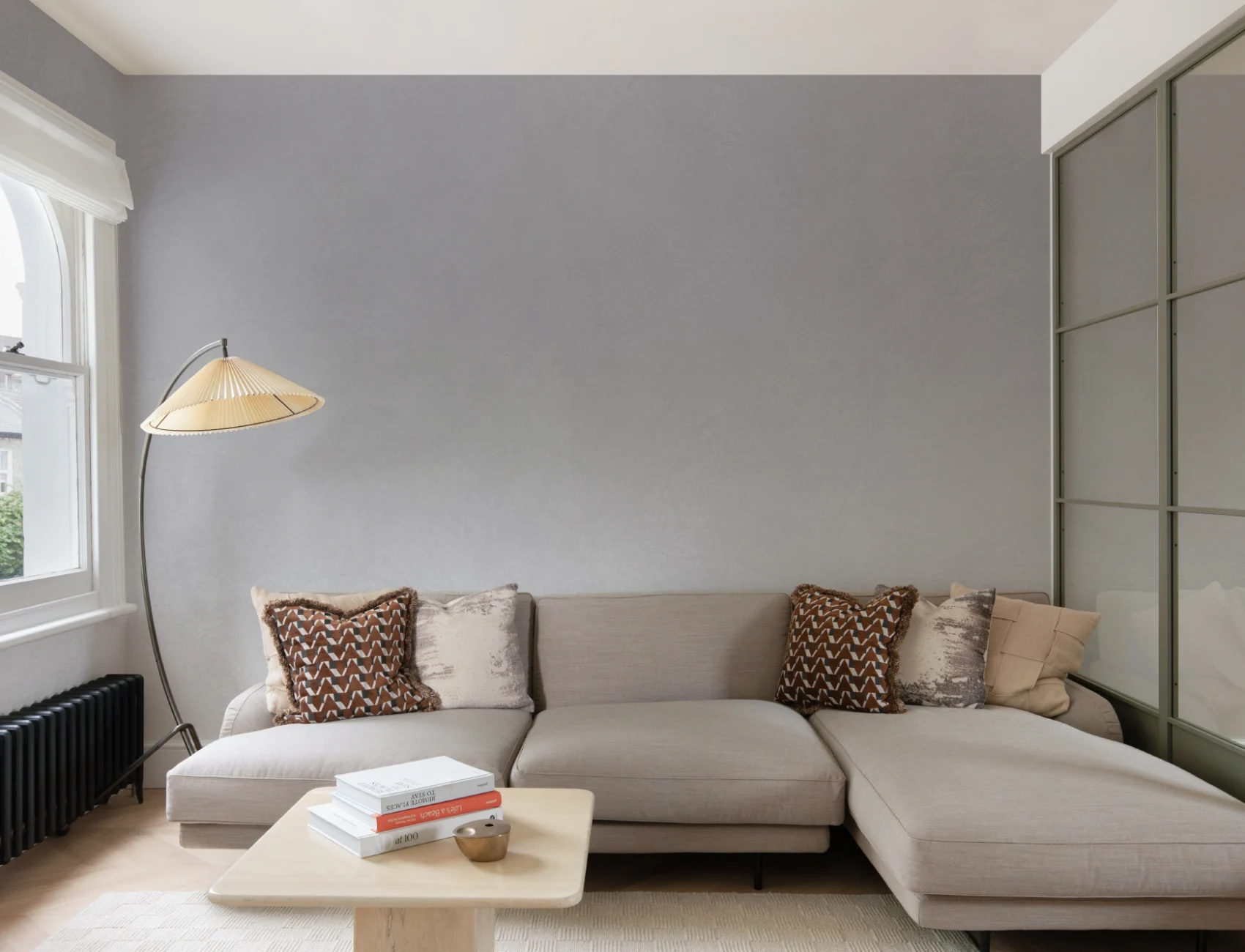 Gray Ombre Wallpaper Mural