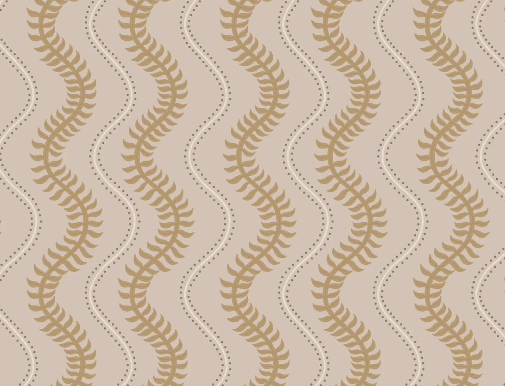 Yellow Wave Pattern Design Mural For Contemporary Spaces