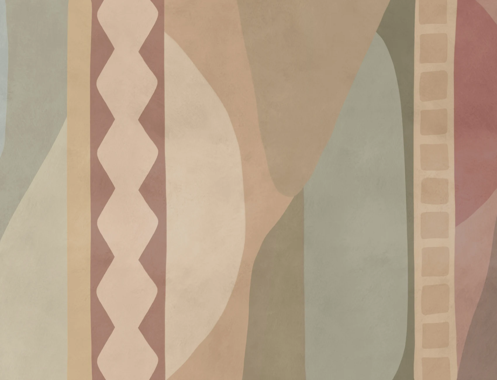 Multicolor Abstract Geometric Modern Design Wall Mural