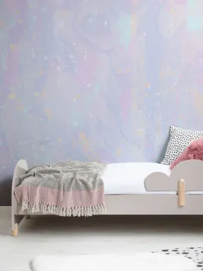 Pastel Pink & Purple Unicorn Wallpaper Mural
