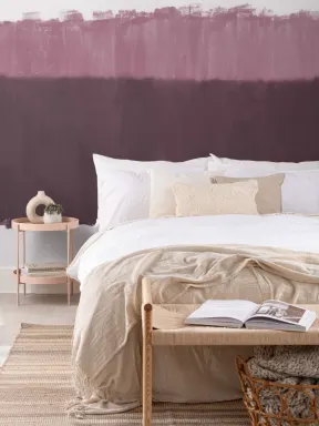 Høyde Magenta fototapet