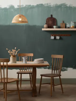 Altitude Green Wallpaper Mural