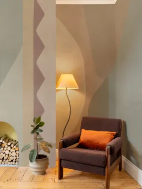 Multicolor Abstract Geometric Modern Design Wall Mural