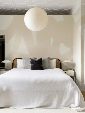 Beige Japanese Calligraphy Wallpaper Mural