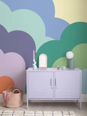 Elizabeth Olwen Happy Skies Multi Mural
