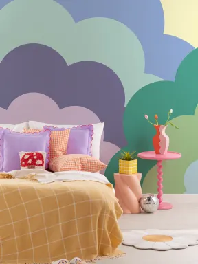 Papier peint panoramique "Happy Skies" d'Elizabeth Olwen