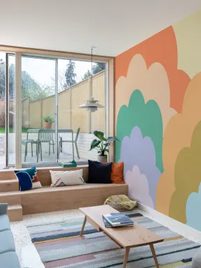 Elizabeth Olwen Happy Skies papier peint panoramique