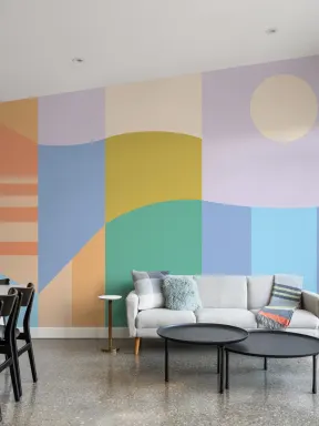 Elizabeth Olwen Colorvista Pastel Mural