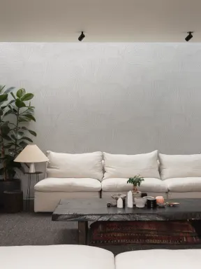 Mural Minimalista Setas Gris