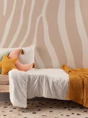 Pink Zebra Print Wallpaper Mural