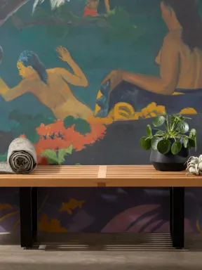 By The Sea by Gauguin Wallpaper Mural