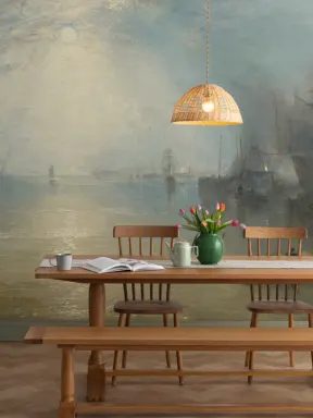 Keelmen Heaving in Coals by Turner Wallpaper Mural
