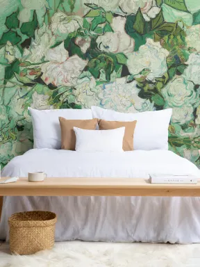 Rozen van Vincent Van Gogh Muurschildering