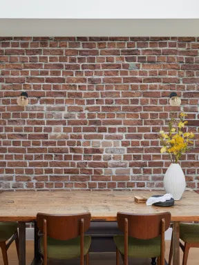 Weathered Red Brick Wallpaper Mural