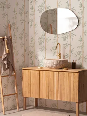 Watercolor Bamboo Wallpaper