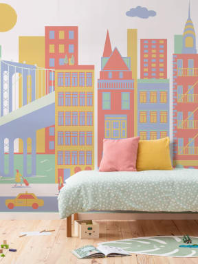 New York City Living Wallpaper Mural